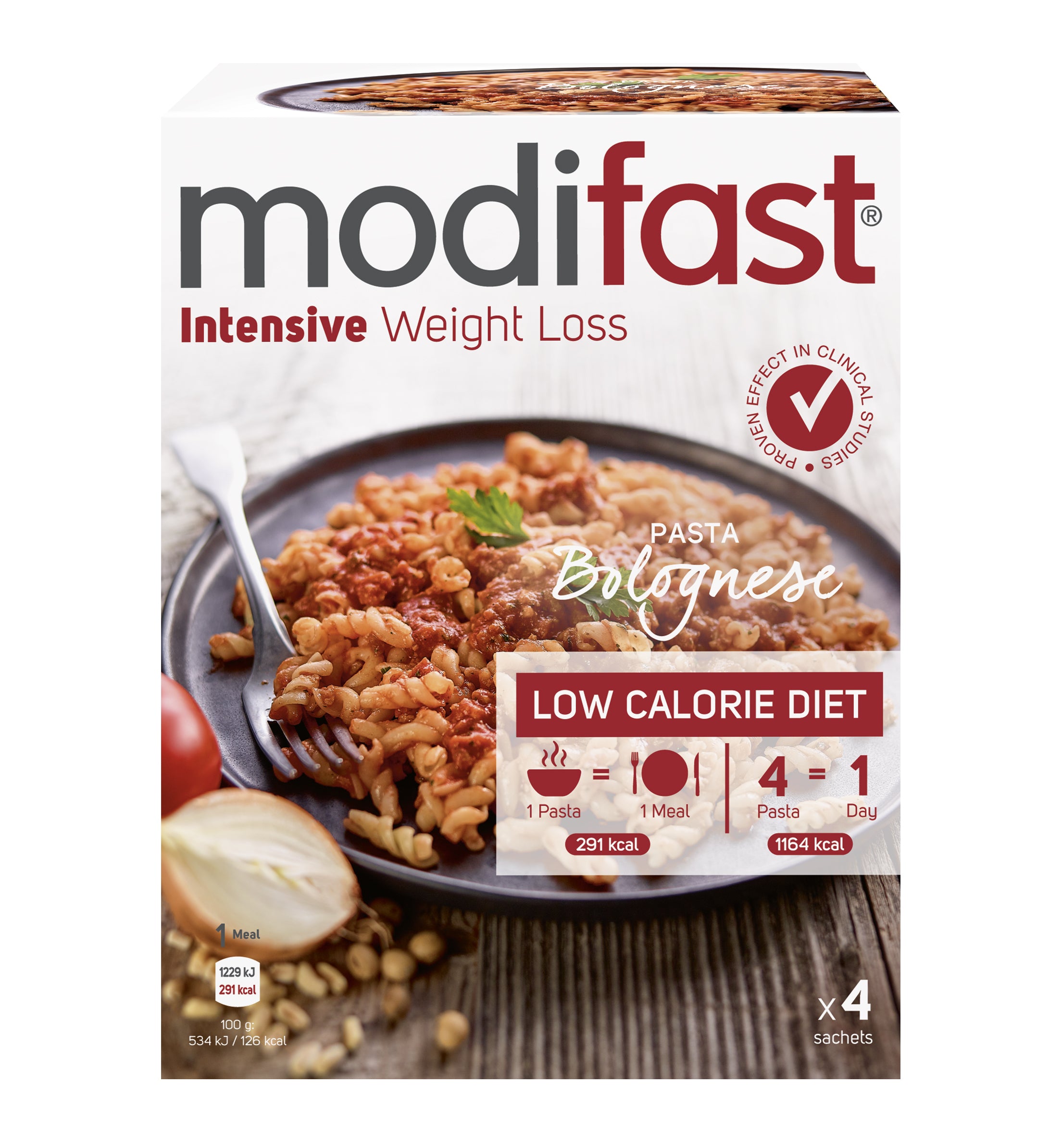 Modifast Intensive pasta bolognese 248.00 Gram