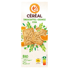 Cereal Koekjes sinaasappel chiazaad bio 132 Gram