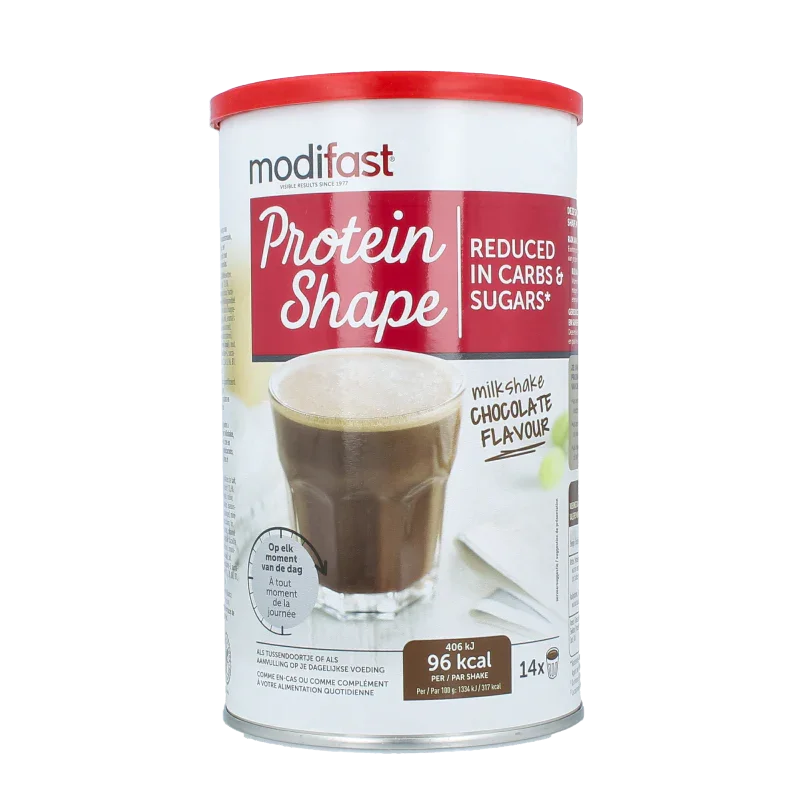 Modifast Proteine shape milkshake chocolate 420 Gram