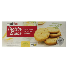 Modifast Proteine shape biscuits vanilla and lemon 156.00 Gram
