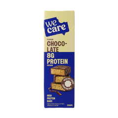 WeCare High protein bars chocolate 81 Gram