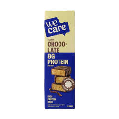 WeCare High protein bars chocolate 81 Gram