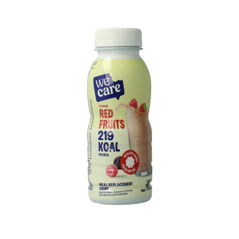 WeCare Meal replacement drink red fruits 236 Milliliter