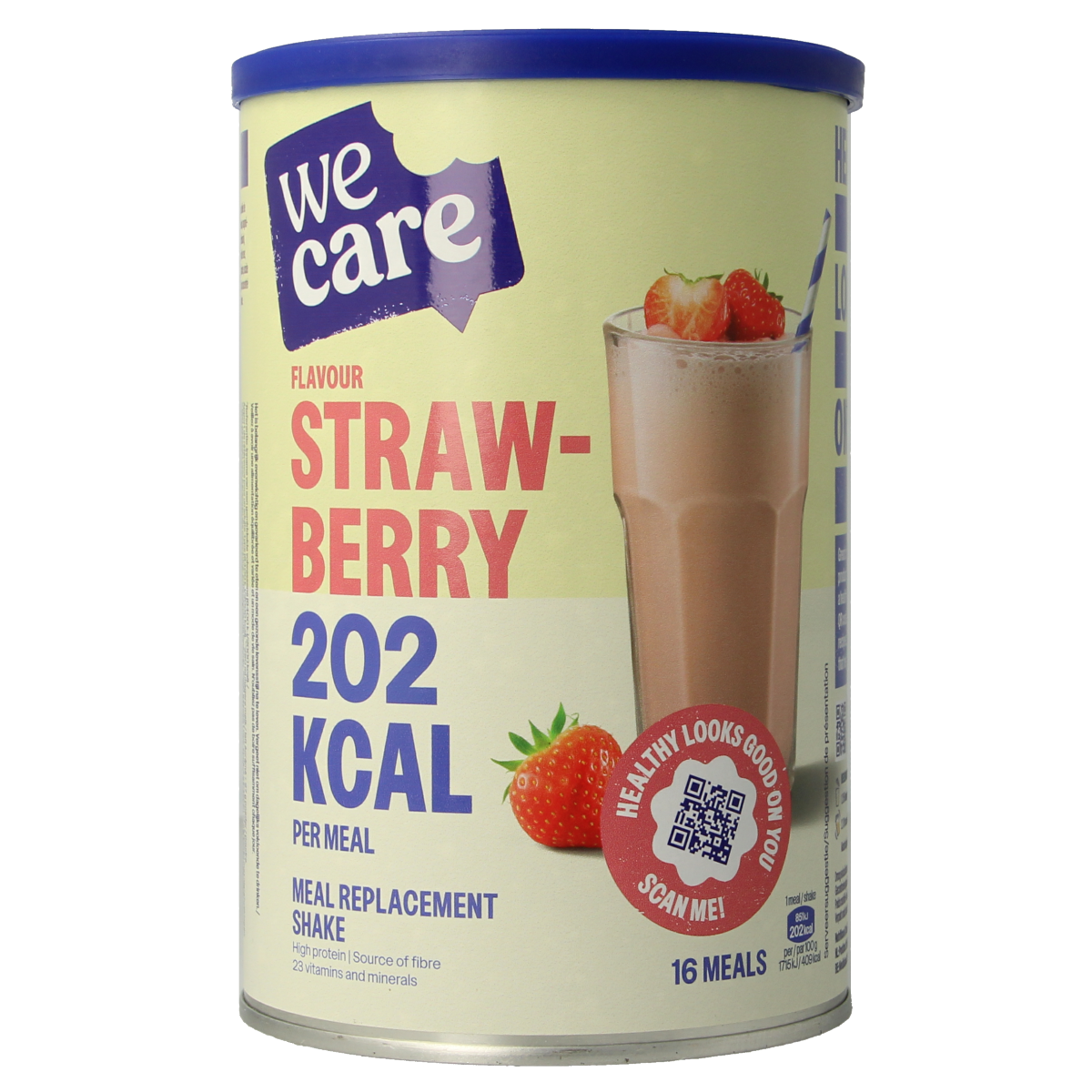 WeCare Meal replacement shake strawberry 436.00 Gram