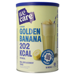 WeCare Meal replacement shake golden banana 436 Gram