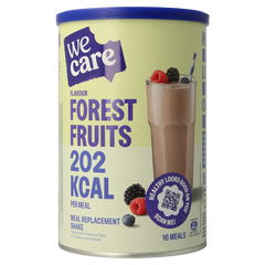 WeCare Meal replacement shake forest fruits 436.00 Gram