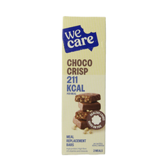 WeCare Meal replacement bars choco crisp 116.00 Gram