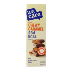 WeCare Meal replacement bars chewy caramel 120 Gram