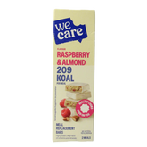 WeCare Meal replacement bars raspberry & almond 116 Gram