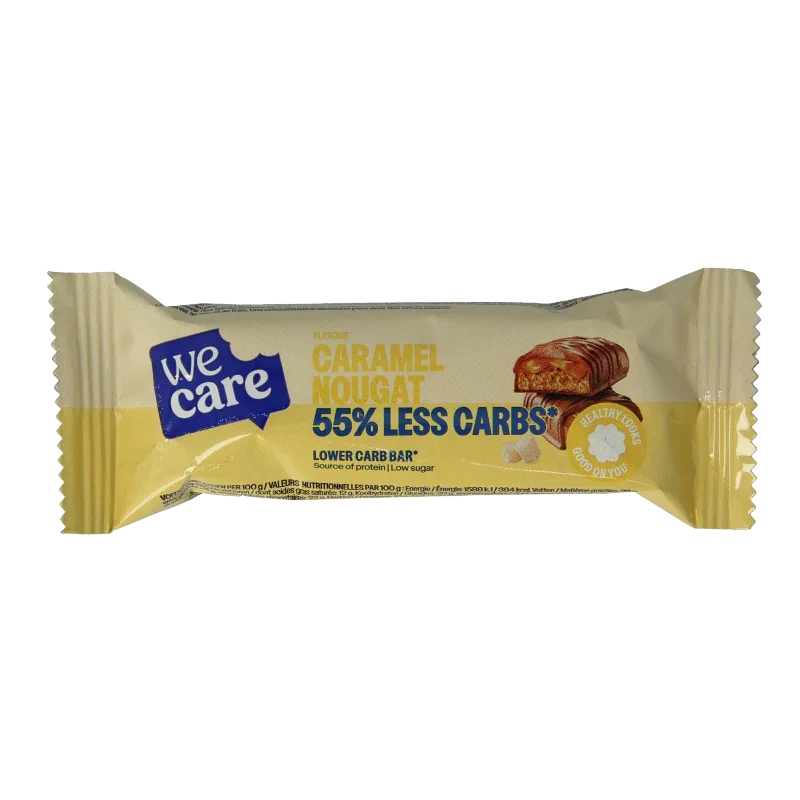 WeCare Bars choco caramel nougat 35 Gram