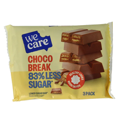 WeCare Lower kcal/sugar bar choco break 645 Gram