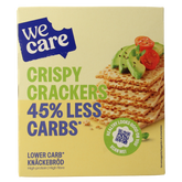 WeCare Lower kcal/carb crispy crackers 100 Gram