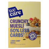 WeCare Lower kcal/carb crunchy muesli 325 Gram