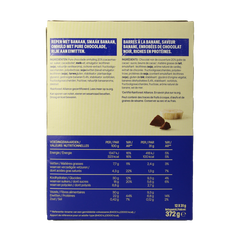 WeCare High protein bars banana choco 372 Gram