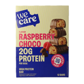 WeCare High protein bars raspberry choco 372 Gram