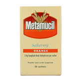 Metamucil Metamucil orange suikervrij 30.00 Sachets