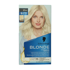 Schwarzkopf Blonde haarverf intensive bond super plus L1++ 1 Set
