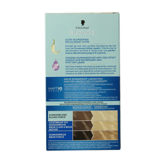 Schwarzkopf Blonde haarverf intensive bond super plus L1++ 1 Set