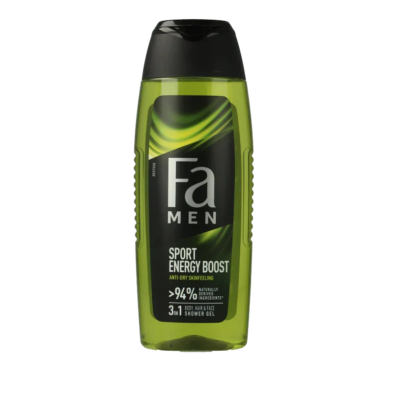 FA Men douchegel sport energy boost 250 Milliliter