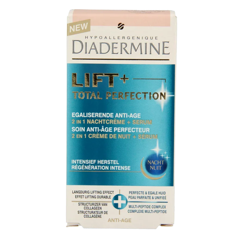 Diadermine Lift+ perfect total perfection night cream & serum 50 Milliliter