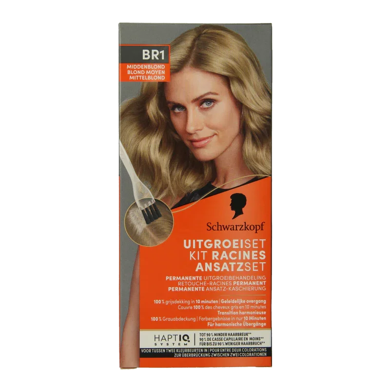 Schwarzkopf Vital uitgroeiset middenblond 1 Set