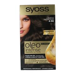Syoss Color Oleo Intense 4-50 ijzig bruin haarverf 1.00 Set