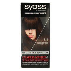 Syoss Color baseline 3-8 donker goudbruin haarverf 1 Set