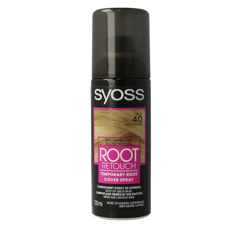 Syoss Uitgroeispray middenblond 120 Milliliter