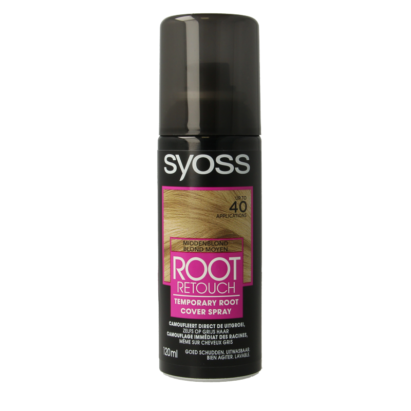 Syoss Uitgroeispray middenblond 120 Milliliter