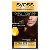 Syoss Color Oleo Intense 4-15 kastanjebruin haarverf 1 Set
