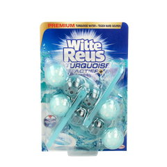 Witte Reus Toiletblok turquoise actief 2 Stuks