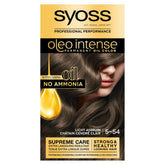 Syoss Color Oleo Intense 5-54 licht asbruin haarverf 1 Set