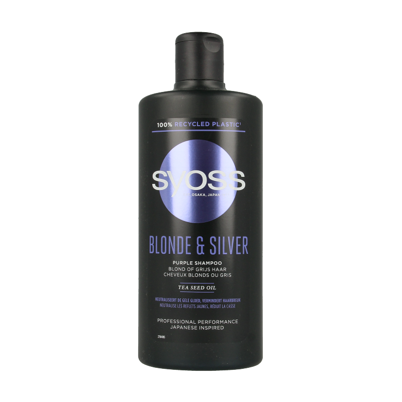 Syoss Shampoo blonde & silver 440 Milliliter
