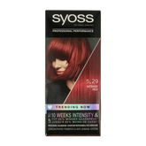 Syoss Color baseline 5-29 intens rood haarverf 1 Set