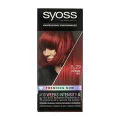 Syoss Color baseline 5-29 intens rood haarverf 1 Set