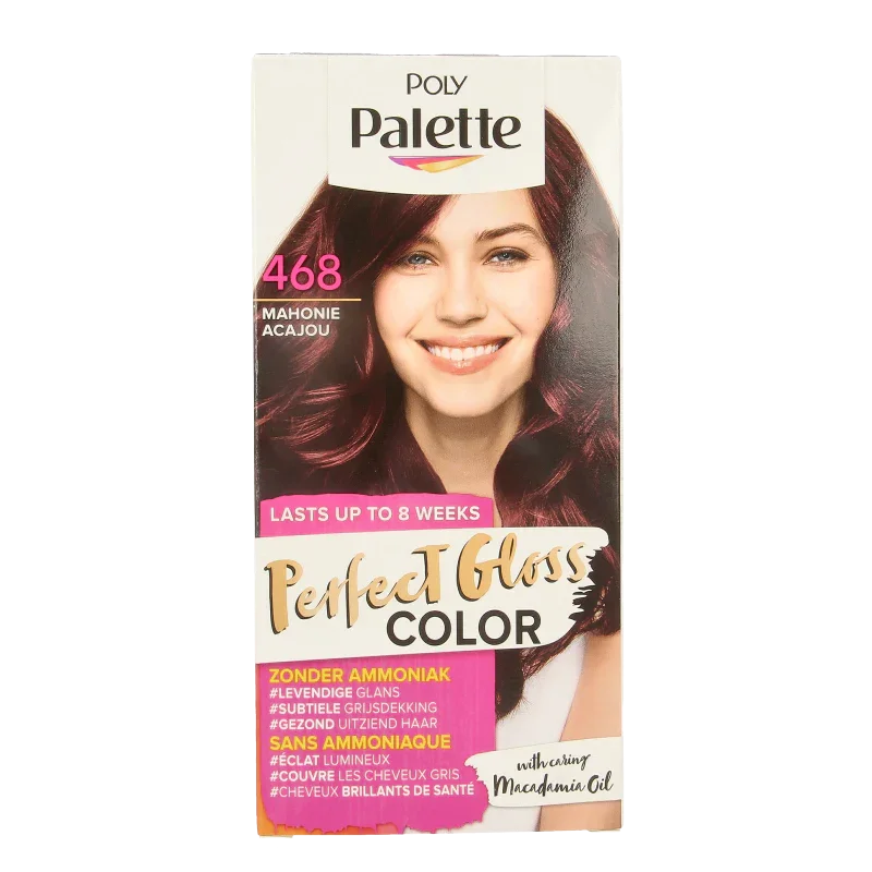 Poly Palette Perfect gloss 468 subtiel mahonie 1 Set
