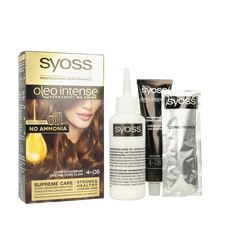 Syoss Color Oleo Intense 4-08 licht goudbruin haarverf 1 Set