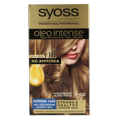 Syoss Color Oleo Intense 7-00 middenblond haarverf 1 Set