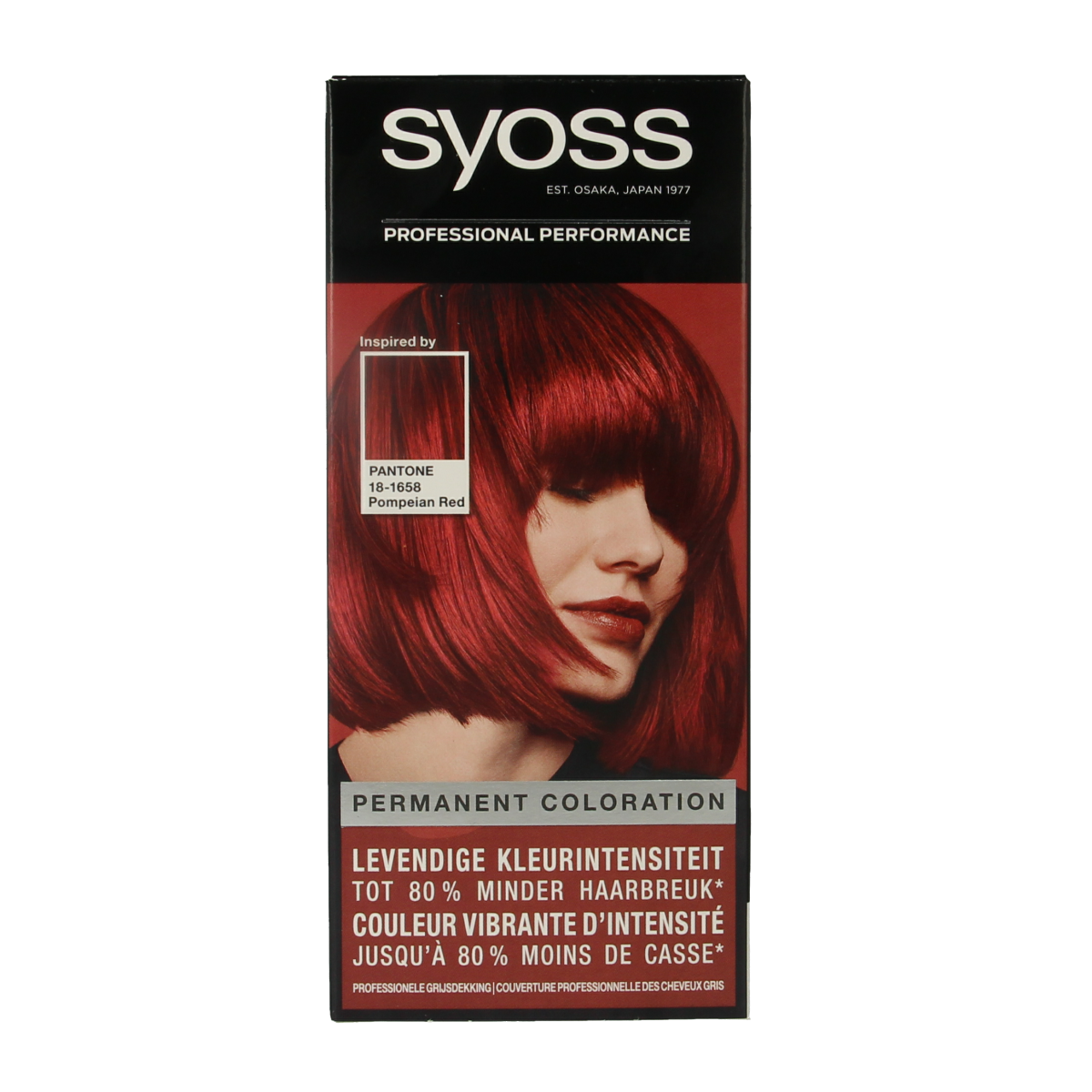 Syoss Color baseline pantone 5-72 pompeian red 1.00 Stuks