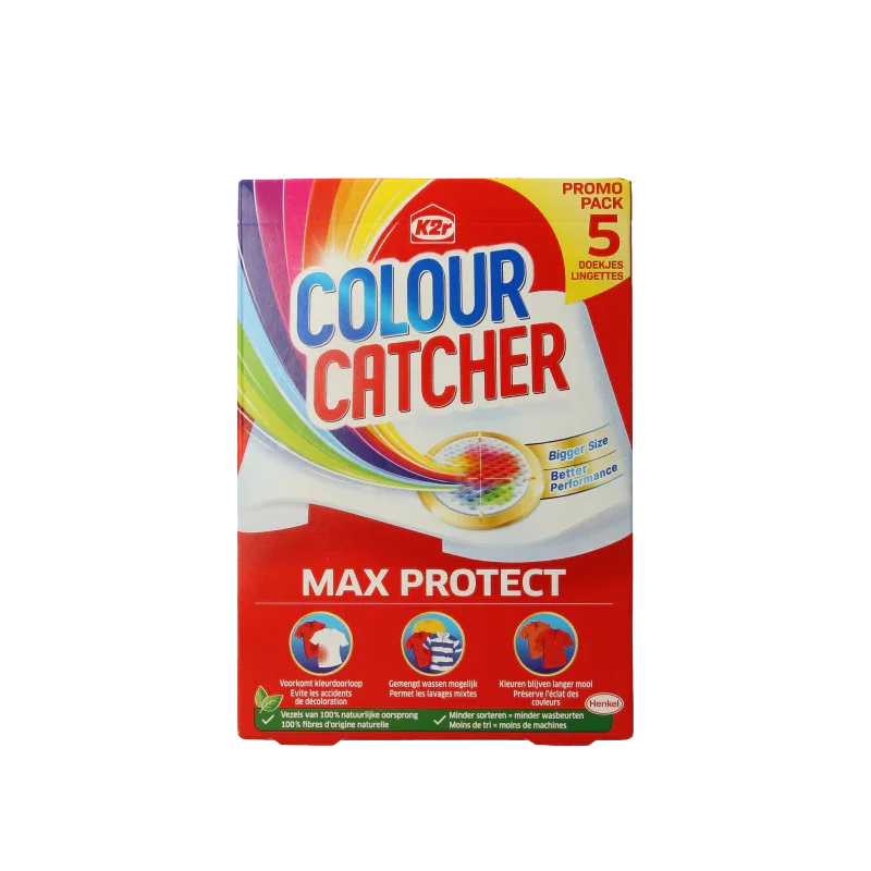 K2R Colour catcher max protect 5 Stuks