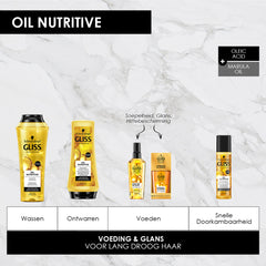 Gliss Kur Shampoo oil nutritive 250 Milliliter