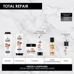 Gliss Kur Shampoo total repair 250 Milliliter
