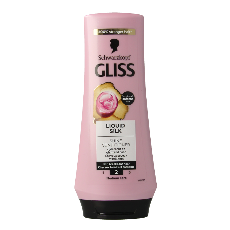 Gliss Kur Conditioner liquid silk 200.00 Milliliter