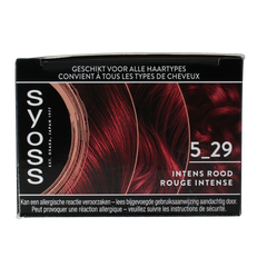 Syoss Permanent color 5-29 intens rood 1 Set