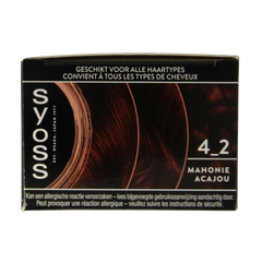 Syoss Color baseline 4-2 mahogany brown 1 Set