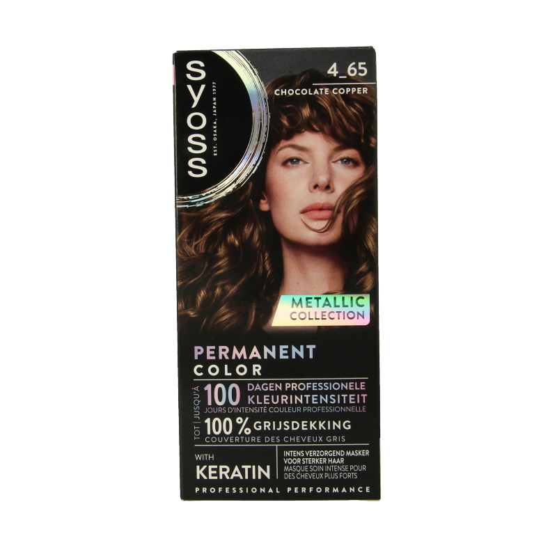 Syoss Metallics 4-65 chocolate copper 1 Set