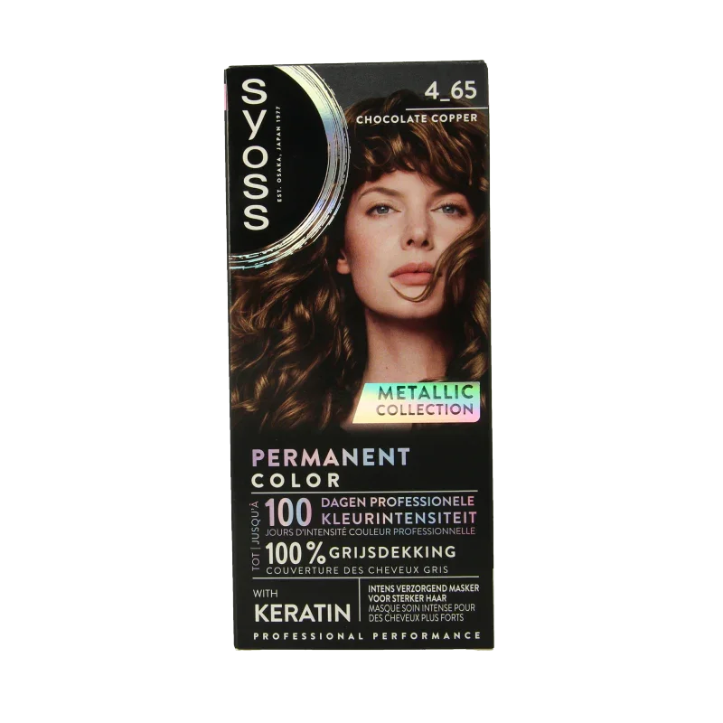 Syoss Metallics 4-65 chocolate copper 1 Set