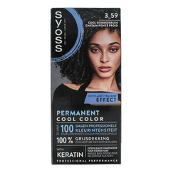 Syoss Permanent cool color 3-59 donkerbruin 1.00 Stuks