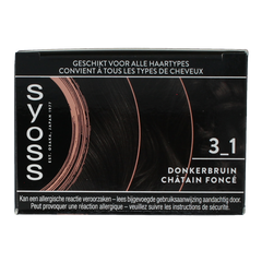 Syoss Color baseline 3-1 dark brown 1 Set