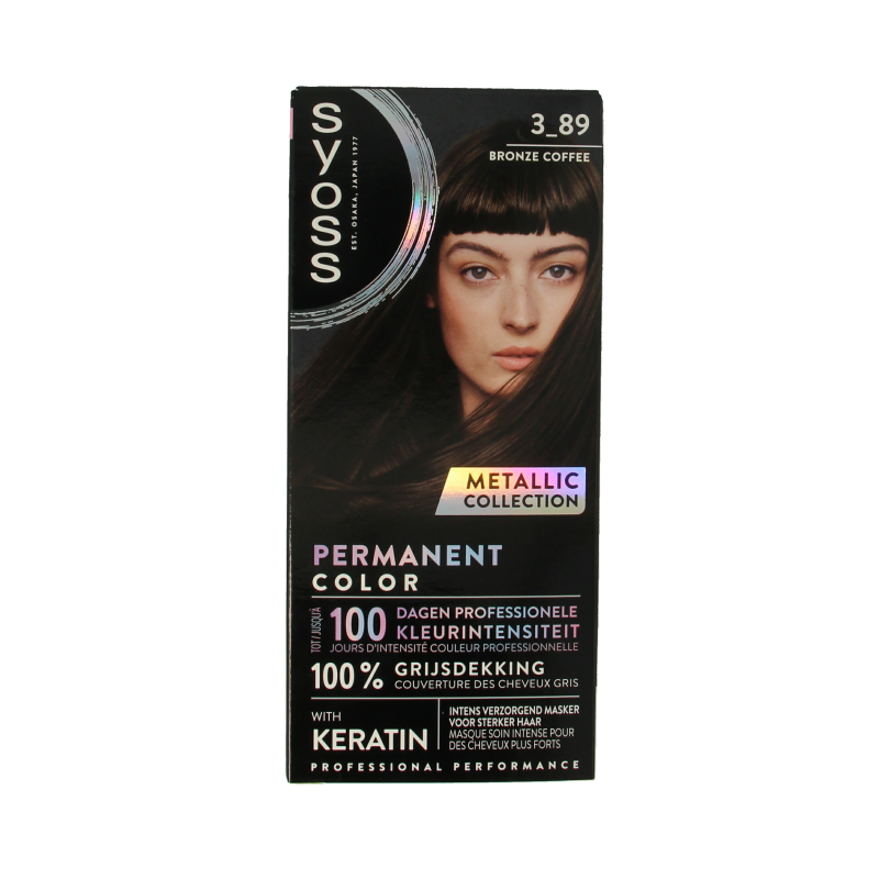 Syoss Metallics 3-89 bronze coffee 1 Set